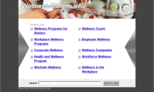 Wellness-matters.info thumbnail