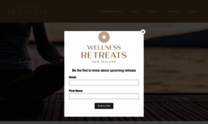 Wellnessretreatsnz.co.nz thumbnail