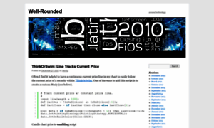 Wellrounded.wordpress.com thumbnail