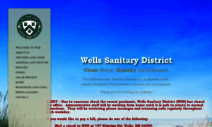 Wellssanitarydistrict.org thumbnail