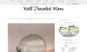 Welltraveledmom.com thumbnail