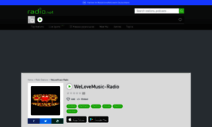 Welovemusicradio.radio.net thumbnail