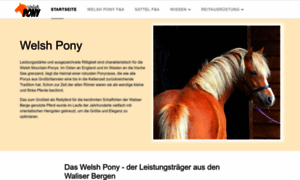 Welsh-pony.de thumbnail