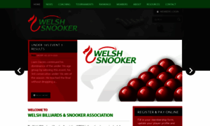 Welshsnooker.com thumbnail