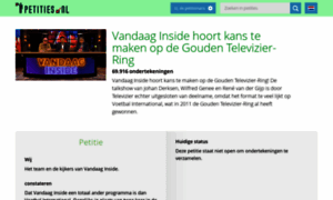 Welvandaaginside.petities.nl thumbnail