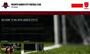 Welwyngardencityfc.org.uk thumbnail