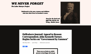 Weneverforget.org thumbnail