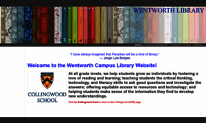 Wentworthlibrary.weebly.com thumbnail