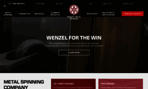 Wenzelmetalspinning.com thumbnail