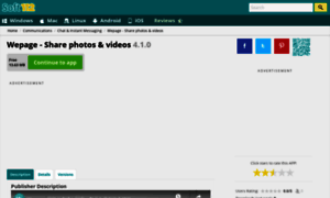 Wepage-share-photos-videos.soft112.com thumbnail