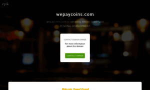 Wepaycoins.com thumbnail