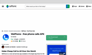 Wephone-free-phone-calls.en.softonic.com thumbnail