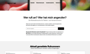 Wer-ruft-an.com thumbnail