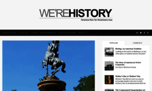 Werehistory.org thumbnail