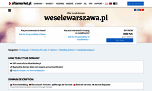 Weselewarszawa.pl thumbnail