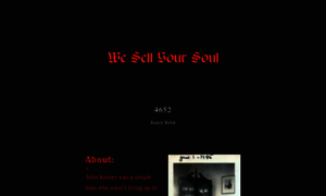 Wesellyoursoul.com thumbnail