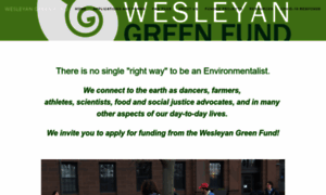 Wesleyangreenfund.org thumbnail