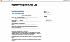 Wesleyanprogrammingresourceblog.blogspot.com thumbnail