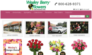 Wesleyberryflowers.net thumbnail