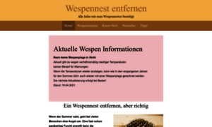 Wespennestentfernen.com thumbnail