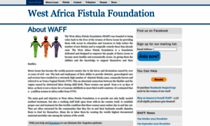 Westafricafistulafoundation.org thumbnail