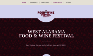 Westalabamafoodandwine.org thumbnail