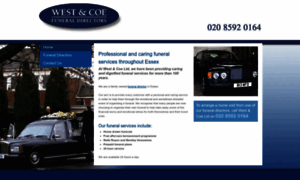 Westandcoe-funeraldirectors.co.uk thumbnail