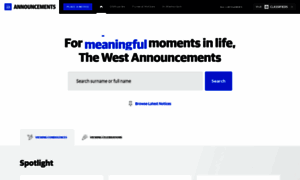 Westannouncements.com.au thumbnail