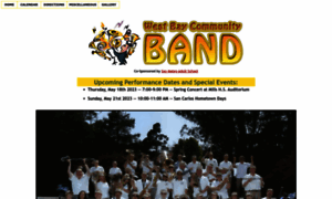 Westbaycommunityband.org thumbnail