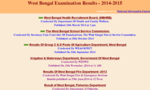 Westbengalresults.in thumbnail