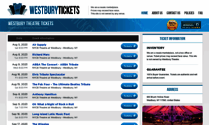 Westbury-theatre.com thumbnail