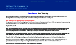 Westchesterroofwashing.com thumbnail