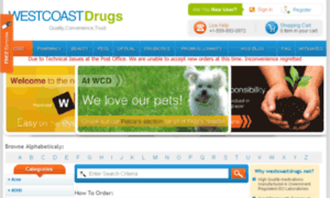Westcoast-drugs.com thumbnail