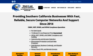 Westcoastcomputersolutions.net thumbnail