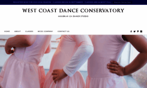 Westcoastdanceconservatory.com thumbnail