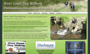 Westcoastdogwalking.co.uk thumbnail