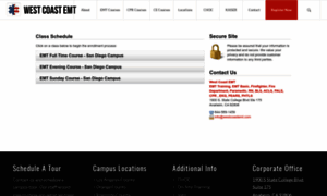Westcoastemtsd.enrollware.com thumbnail