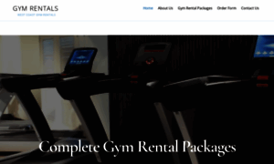 Westcoastgymrentals.com thumbnail