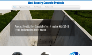 Westcountryconcreteproducts.co.uk thumbnail