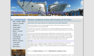 Western-caribbean-cruise-adventure.com thumbnail