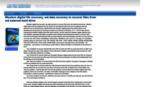 Western-digital-file-recovery.aidfile.com thumbnail