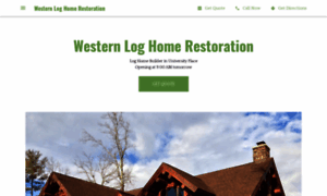 Western-log-home-restoration.business.site thumbnail