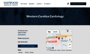 Westerncarolinacardiology.com thumbnail