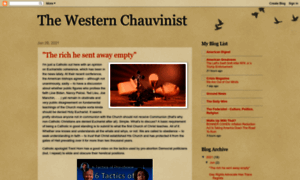 Westernchauvinist.blogspot.com thumbnail