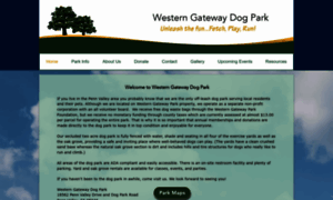 Westerngatewaydogpark.org thumbnail