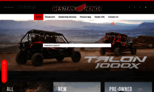 Westernhonda.com thumbnail