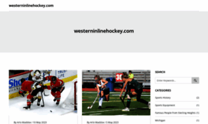 Westerninlinehockey.com thumbnail