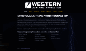Westernlightningprotection.com thumbnail