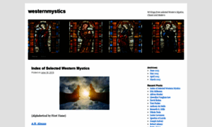 Westernmystics.wordpress.com thumbnail