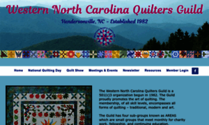 Westernncquilters.org thumbnail